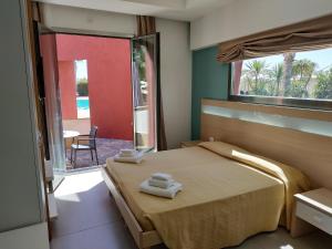 Double Room with Porch room in Albatros Hotel