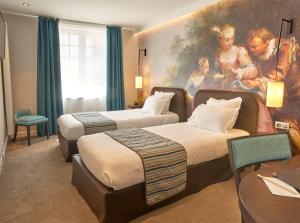 Hotels Hotel De Guise Nancy Vieille Ville : Chambre Lits Jumeaux Classique