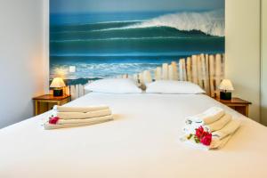 Hotels Les Vagues Hotel Restaurant : photos des chambres