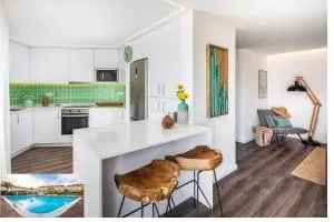 Cabanas Beach House - Pool view - Cacela