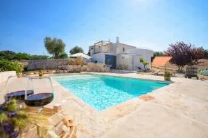 HelloAPULIA - Panoramic Trulli Pozzo Fornello with private pool - Masseria Orimini