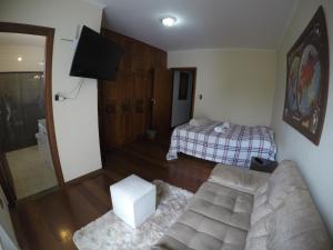 Confortável casa de madeira