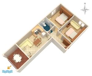 Apartments by the sea Tucepi Makarska 2694
