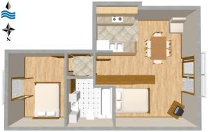 Apartments by the sea Podgora Makarska 2787