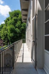 Apartment mit Gartenblick