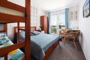 Quadruple Room with Balcony room in Pasja Jastrzębia Góra