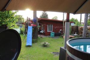 Sommerhausrelaxing für gestreßte Menschen