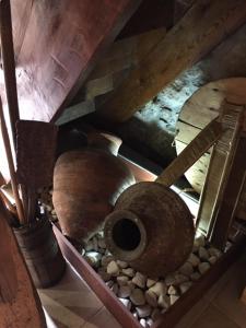 Chora Samothrakis, House with courtyard Nisos-Samothraki Greece