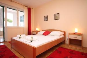 Studio with Terrace and Sea View room in Apartments by the sea Brela Makarska - 6674