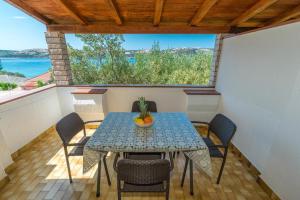 Two-Bedroom Apartment with Terrace and Sea View room in Apartments by the sea Stara Novalja Pag - 6319