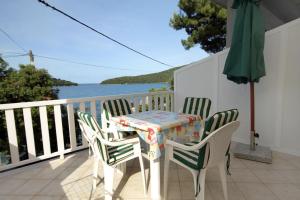 One-Bedroom Apartment with Terrace and Sea View room in Apartments by the sea Molunat Dubrovnik - 8956