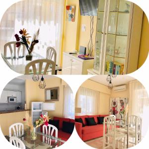 Apartamento con aire acondicionado+jardín y piscina