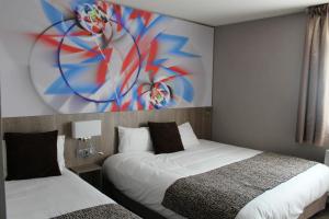 Hotels The Originals City, Hotel La Terrasse, Tours Nord (Inter-Hotel) : Chambre Lits Jumeaux