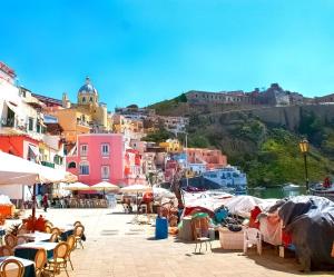 Talu Casa Corricella Procida Itaalia