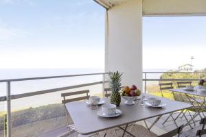 Appartements Bright T2 with balcony and sea view in Biarritz : photos des chambres