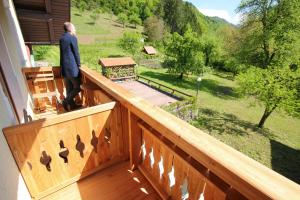 Double Room with Balcony room in Tourist Farm Zelinc