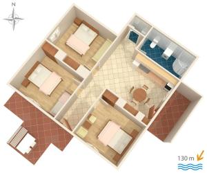 Apartments by the sea Stanici Omis 2765