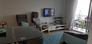 Apt opposite the sea