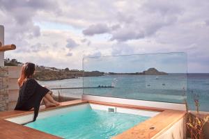 Mykonos Kosmoplaz Beach Resort Hotel Myconos Greece