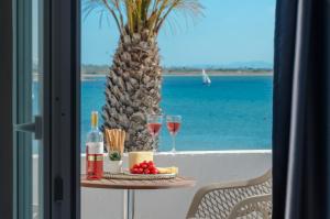 Prestige on the beach Naxos Greece