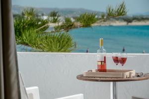 Prestige on the beach Naxos Greece