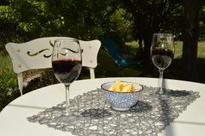 Maisons de vacances Charmante maisonnette independante a Goult en Luberon : photos des chambres