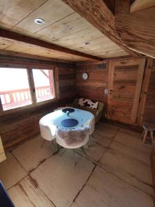 Chalets Mazot de Joe avec son hammam entre la Clusaz et Annecy : Chalet 1 Chambre
