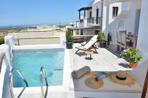 Villa Erato Naxian album with private pool in Naxos - Glinádhon
