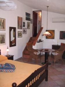 Studio-Appartment in Landhaus mit Meerblick