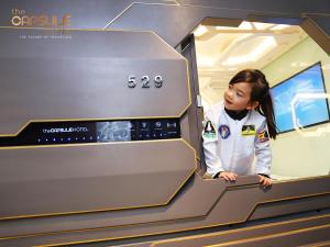 Deluxe Single Capsule room in The Capsule Hotel