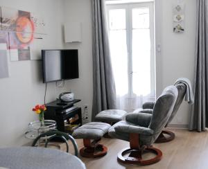 Appartements La maison de Francoise a Jonzac : photos des chambres