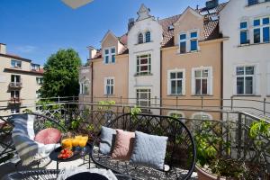 Stylish Apartment Grandic with terrace in Sopot center next to the beach.