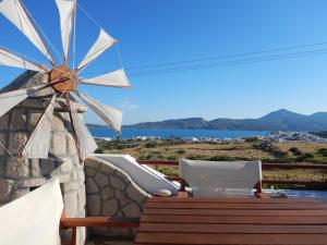 Double Room with Balcony and Sea View room in Christos rooms milos