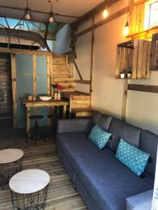 Maisons de vacances Le domaine des hauts de canche Magnifique Tiny house avec Spa : photos des chambres