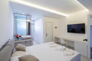 Deluxe Double Room with Pool View room in Lardos Bay