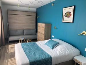 Hotels Hotel La Cote Oceane : Chambre Quintuple