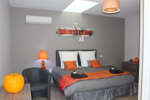 B&B / Chambres d'hotes le vic de de lomagne : Chambre Deluxe Double ou Lits Jumeaux