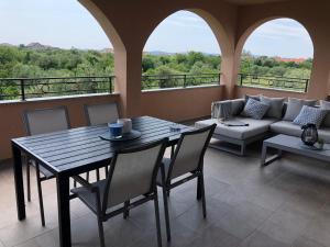 Two Bedroom Apartment with Terrace and Balcony room in Luxury Apartments Garden