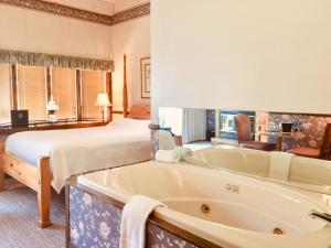 Queen Room with Jacuzzi room in Afton House Inn