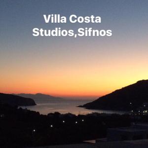 Villa Costa Studios Sifnos Greece