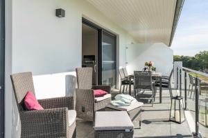 Appartement "Haffkante" mit Penthouseflair - Oase am Haff