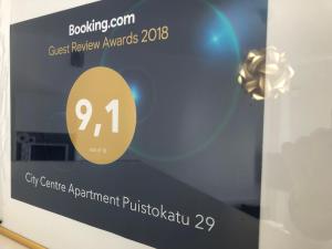 City Centre Apartment Puistokatu 29