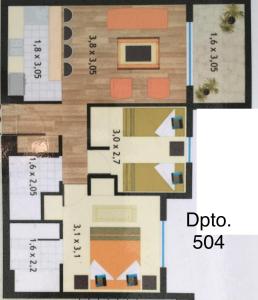 Centrico departamento en Pucon