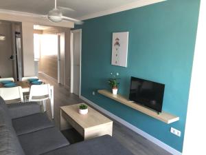 Málaga beach, Costa del Sol.