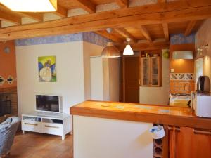 Maisons de vacances Nice holiday home with pool in Ard che : photos des chambres