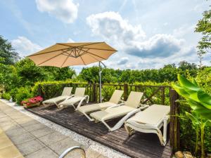 Maisons de vacances Cosy holiday home in with Private pool : photos des chambres