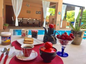 4-seasons pool villa near Meteora