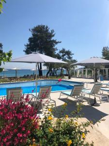 Aroma Beach Hotel Bungalows Thassos Greece