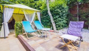 Pure relax by the forest