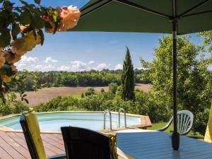 Magnificent holiday home with pool in Thenon